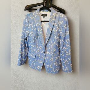 Talbot's Floral Blazer